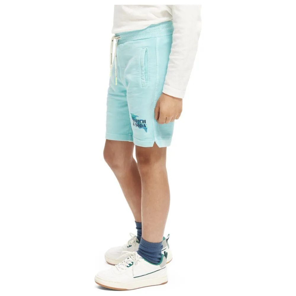 Garment Dyed Rib Sweat Short