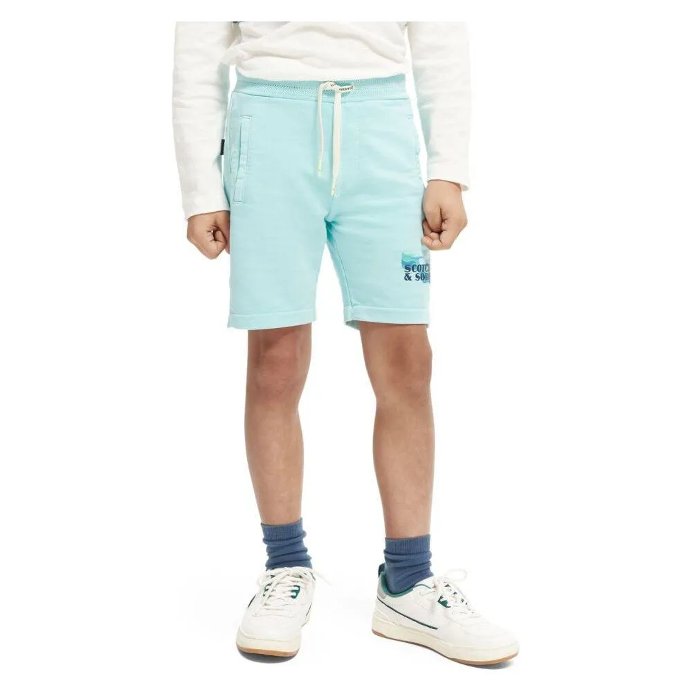 Garment Dyed Rib Sweat Short
