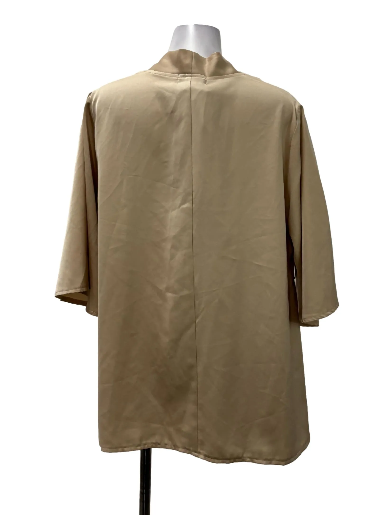 Gold Open Front Kimono