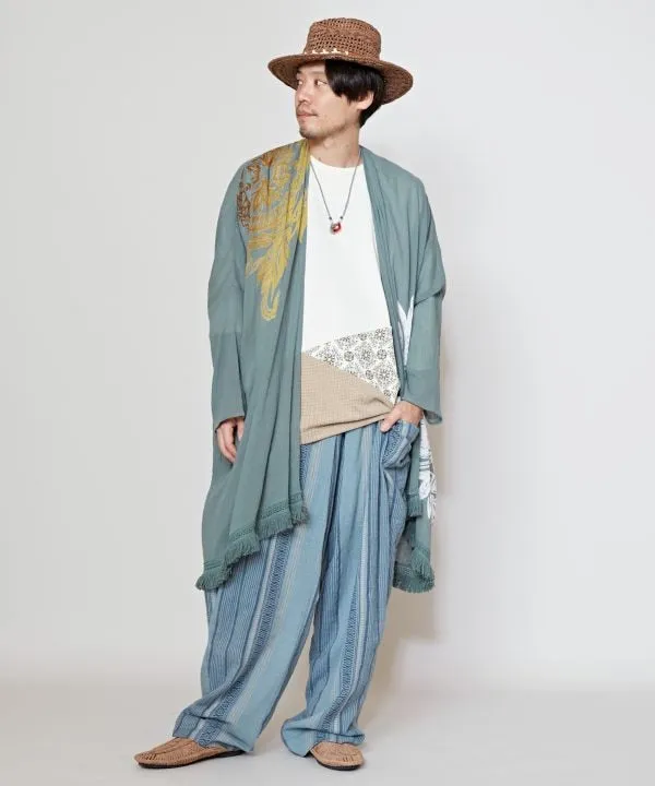 Gradient Tribal Flower KIMONO Cardigan