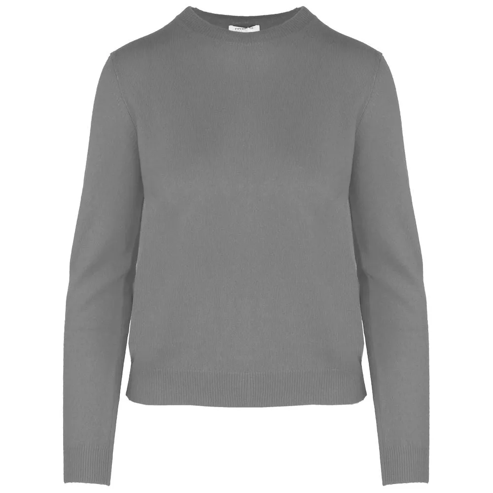 Gray Cashmere Women Sweater