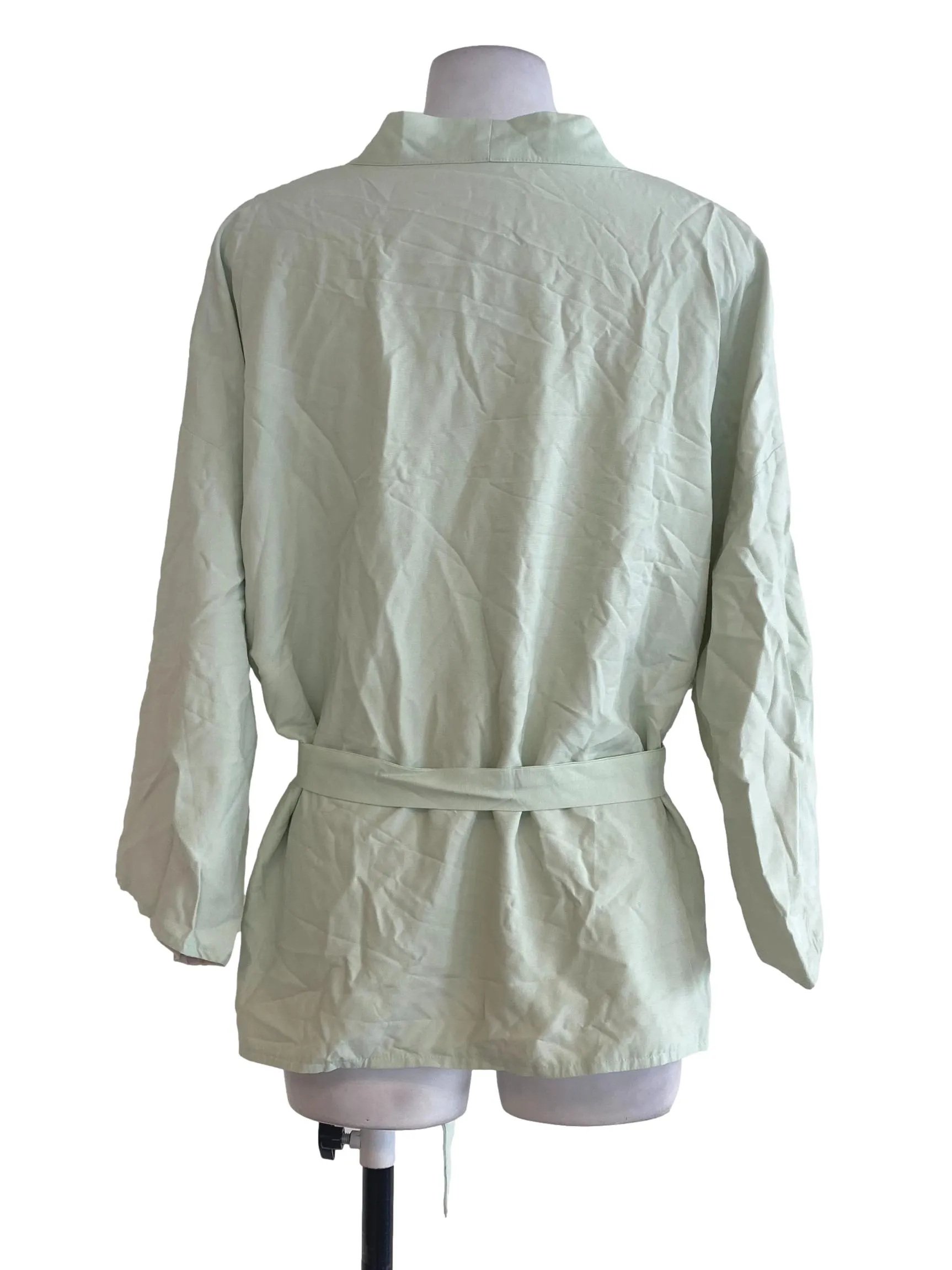 Green Plain Kimono
