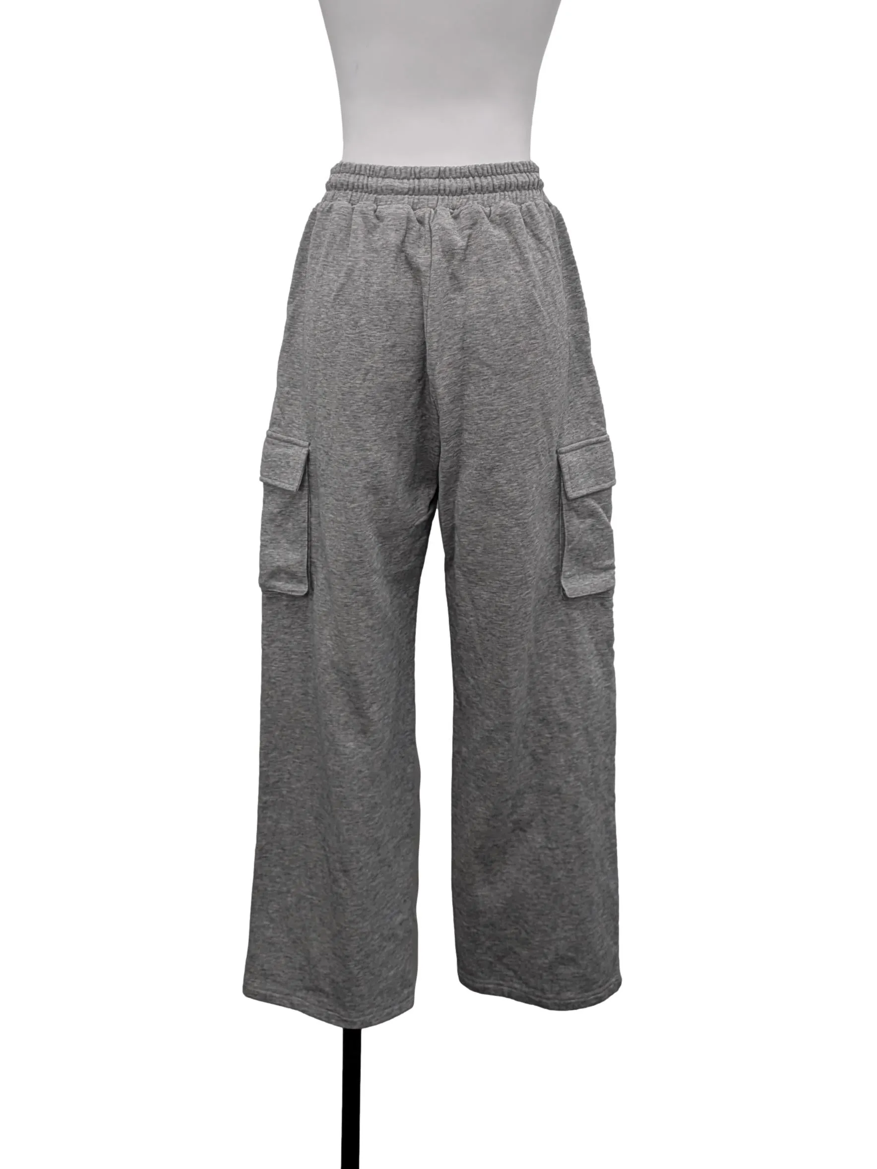Grey Side Pocket Sweat Pants