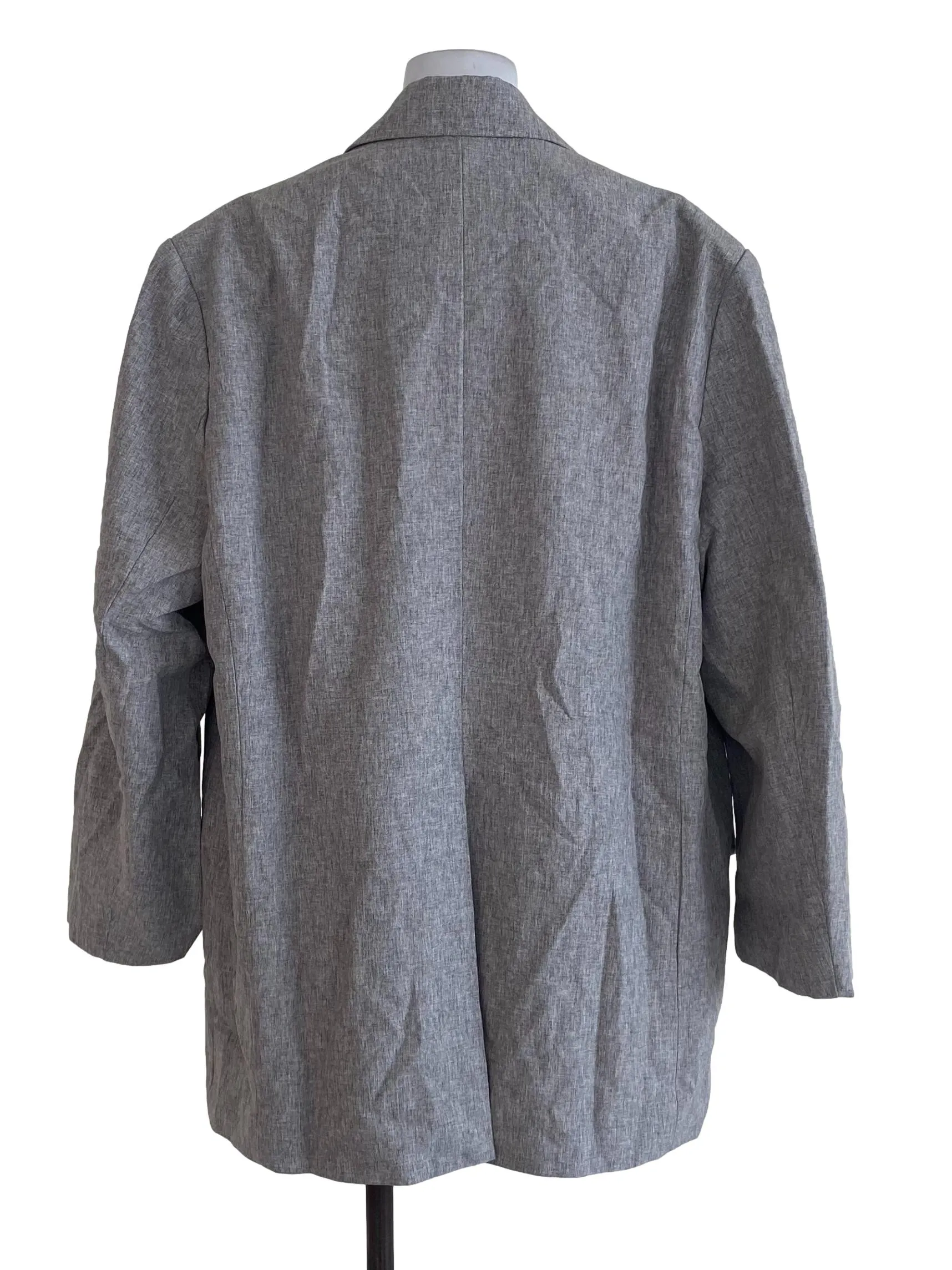 Grey Twill Blazer