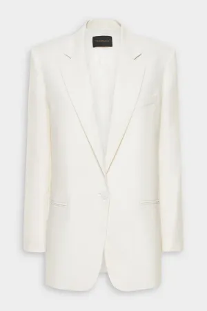 Guia Oversize Blazer in Off White