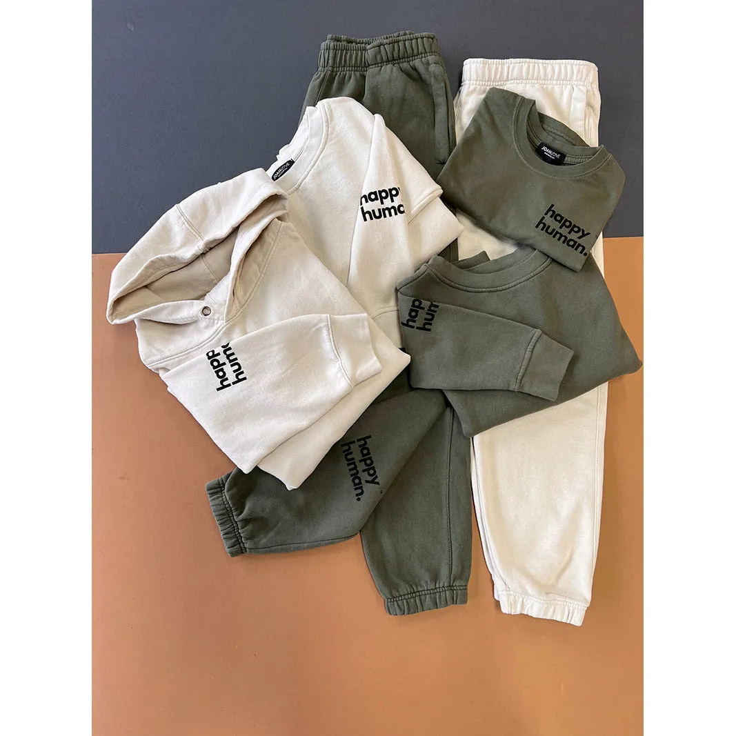 Happy Human Jogger | Cream | Adult