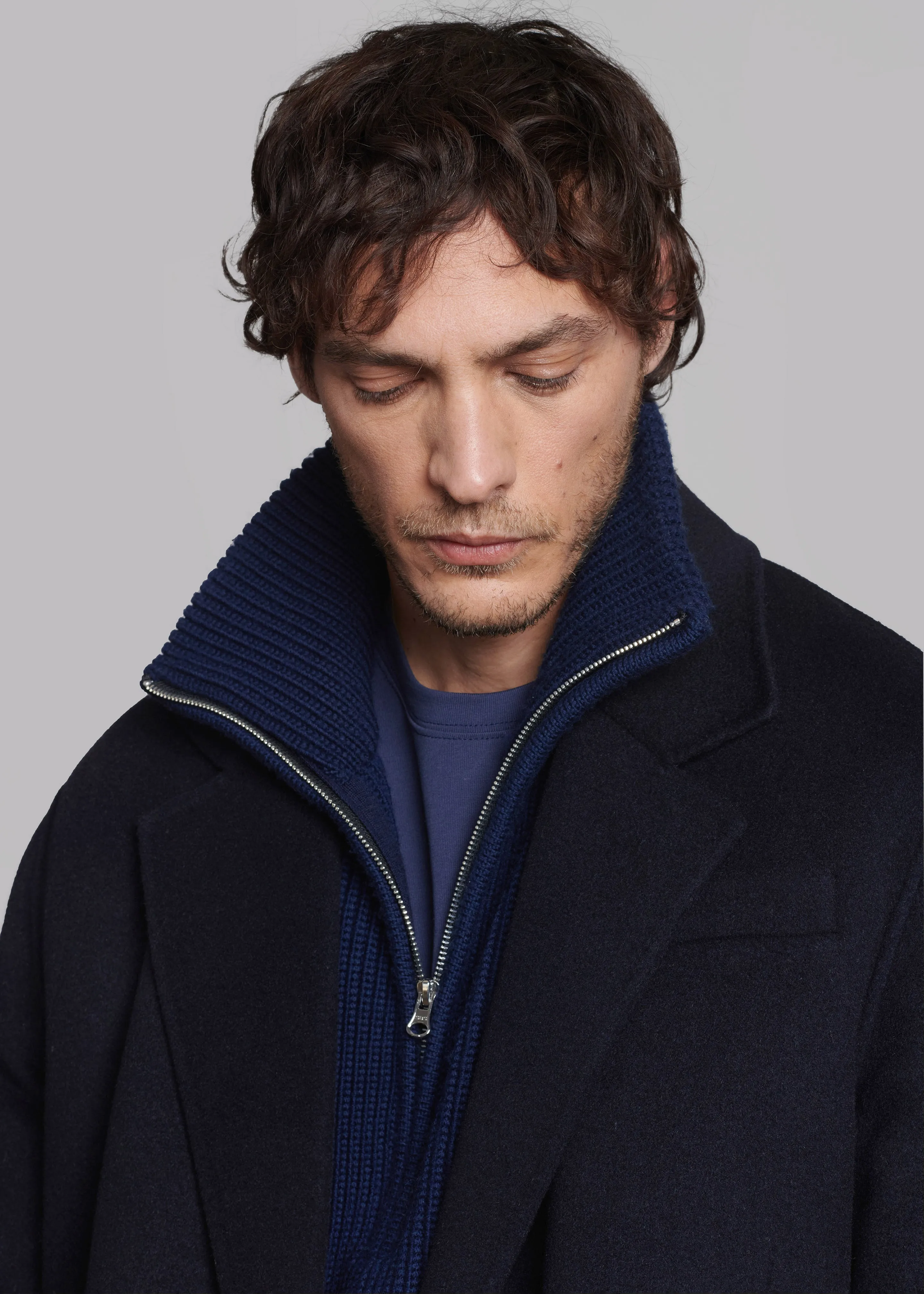 Harry Wool Blazer - Navy