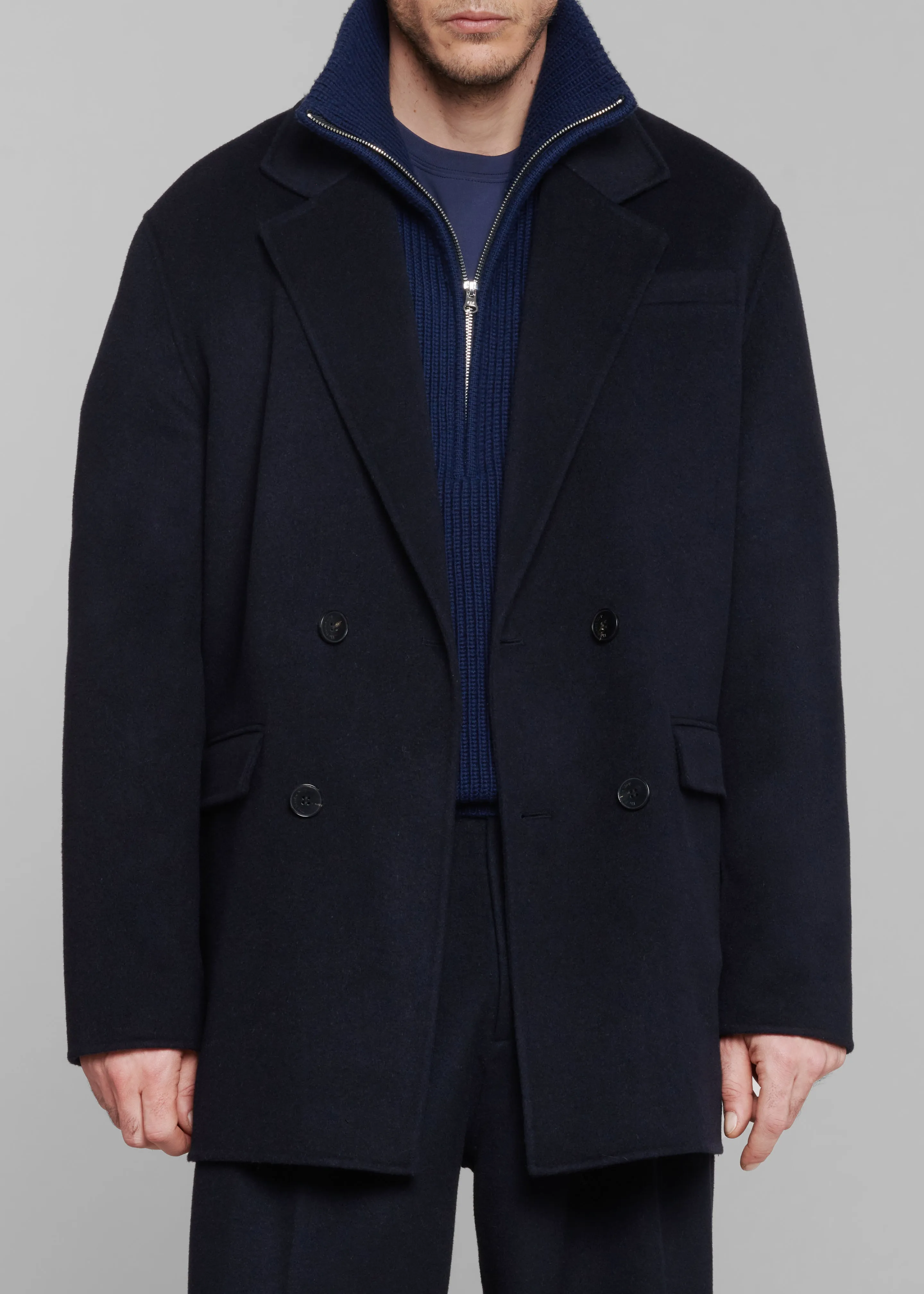 Harry Wool Blazer - Navy