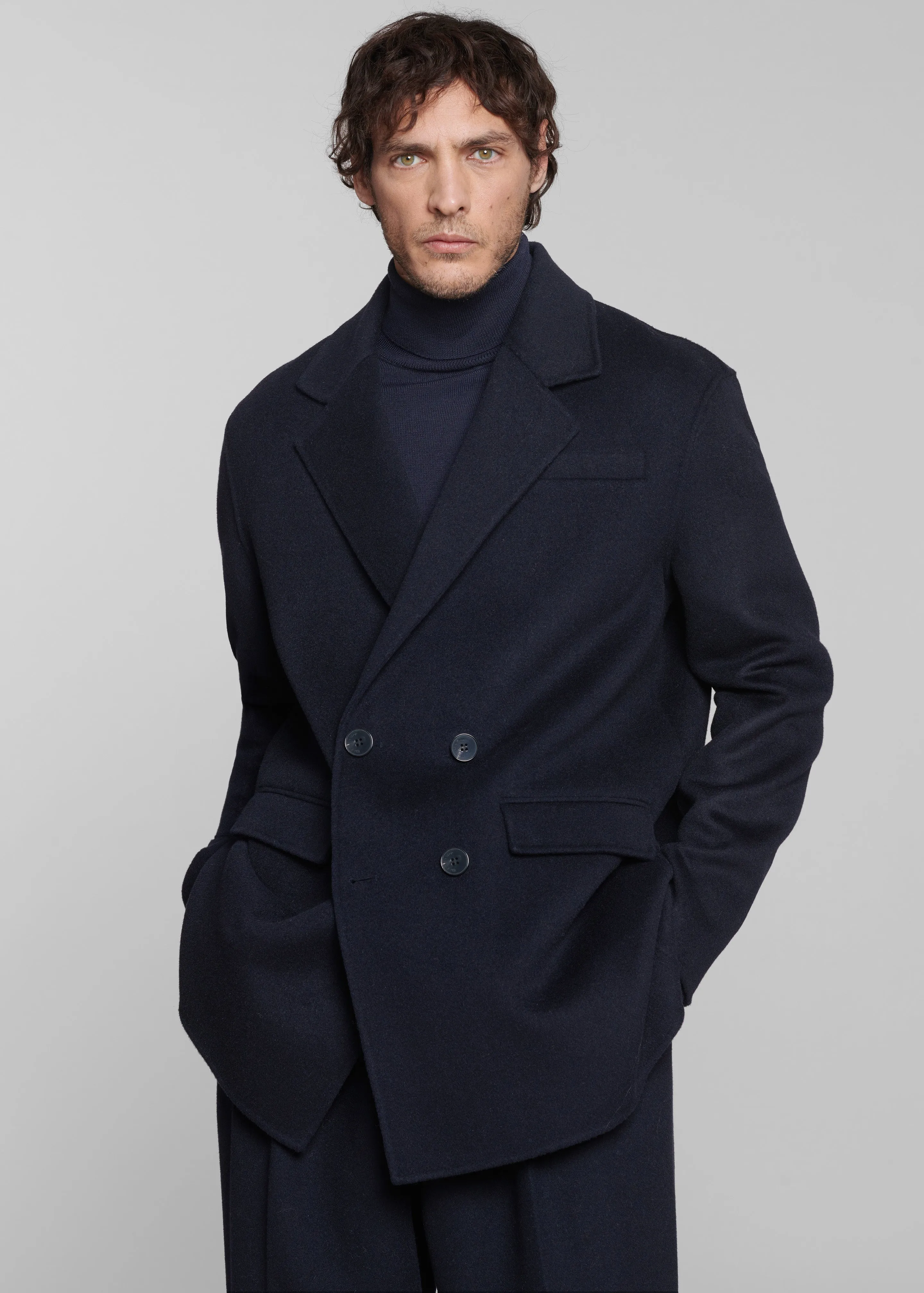 Harry Wool Blazer - Navy