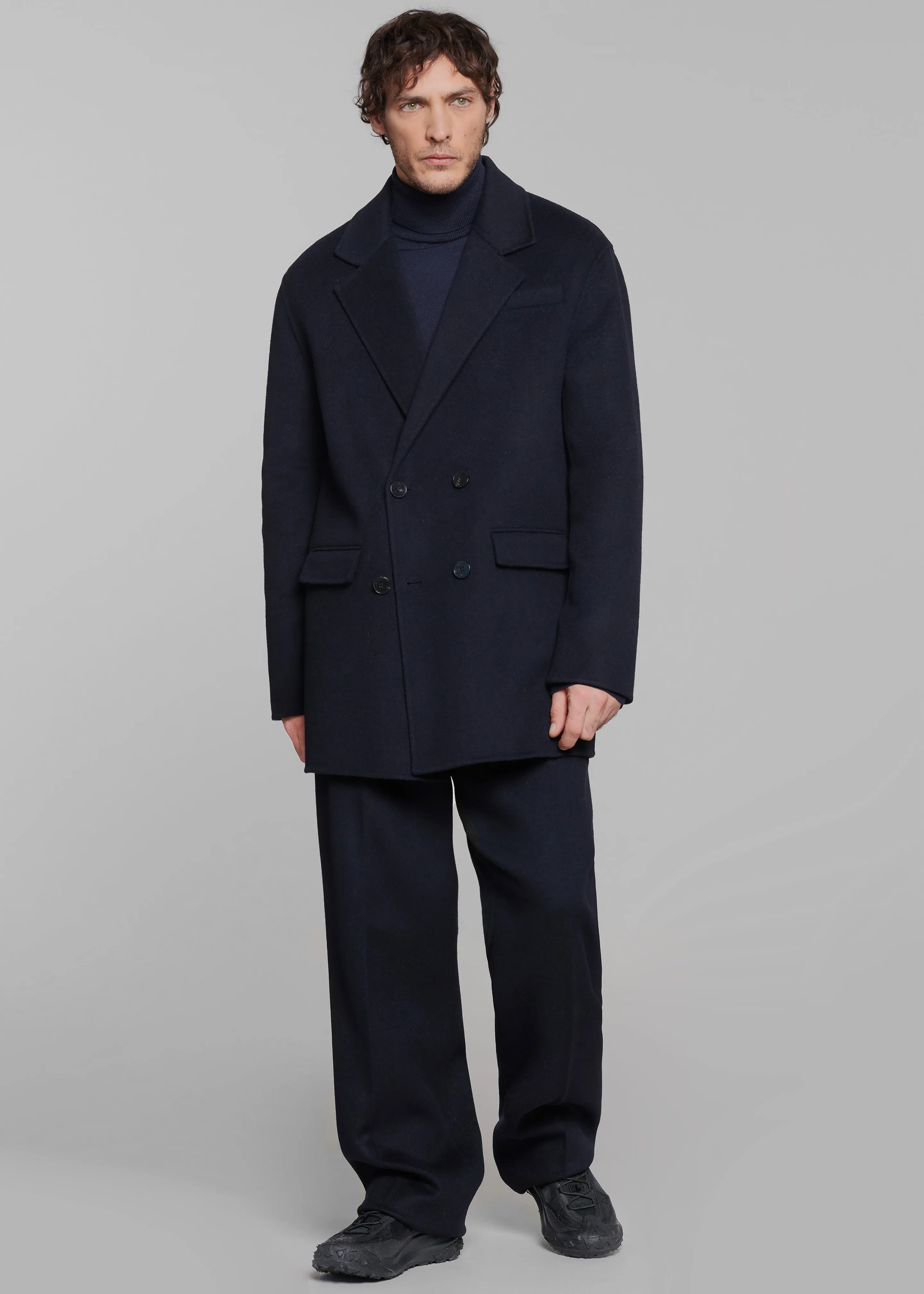 Harry Wool Blazer - Navy