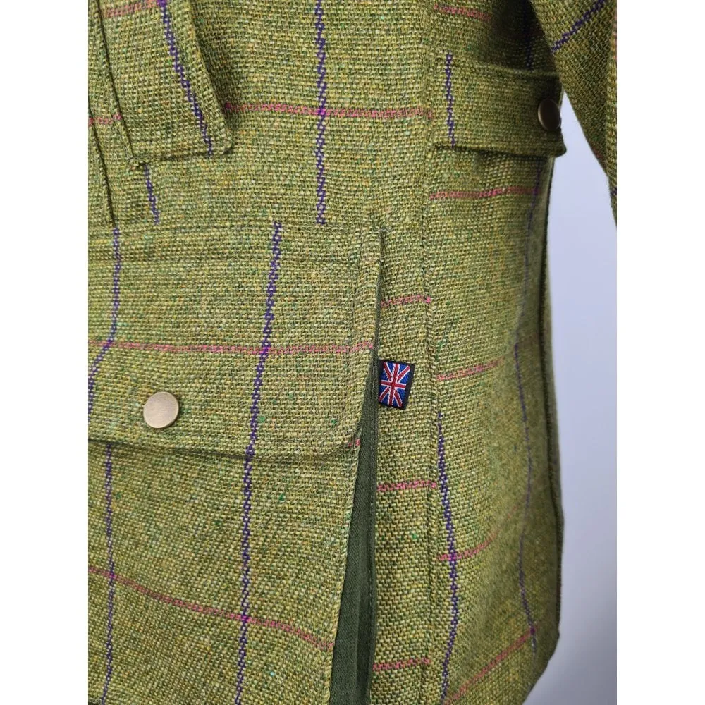 Hazy Blue Ladies Tweed Jacket