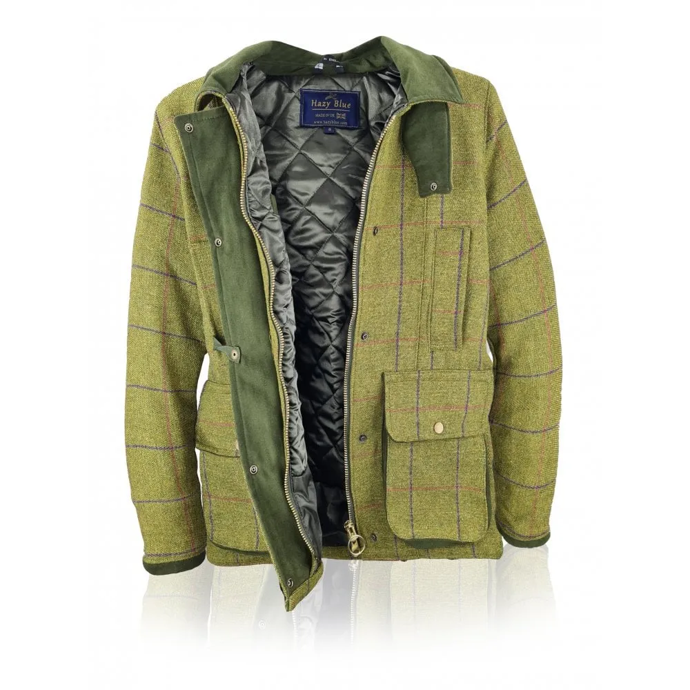 Hazy Blue Ladies Tweed Jacket