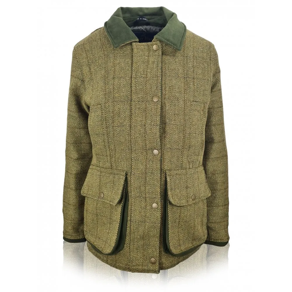 Hazy Blue Ladies Tweed Jacket