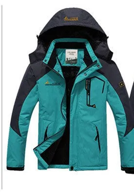 hot Brand jacket men Plus velvet warm wind parka hooded coat men XD016