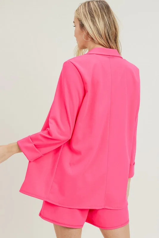 Hot Pink Blazer