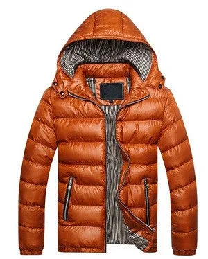 Jacket Men Warm Coat Sportswear Outwear Parka men coats and jackets Plus size M- XXXL