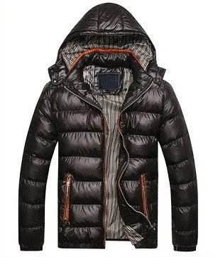 Jacket Men Warm Coat Sportswear Outwear Parka men coats and jackets Plus size M- XXXL