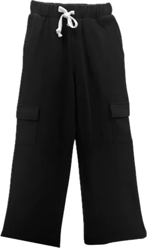 KATIEJ NYC- TWEEN HOPE CARGO LOUNGE PANTS (black)
