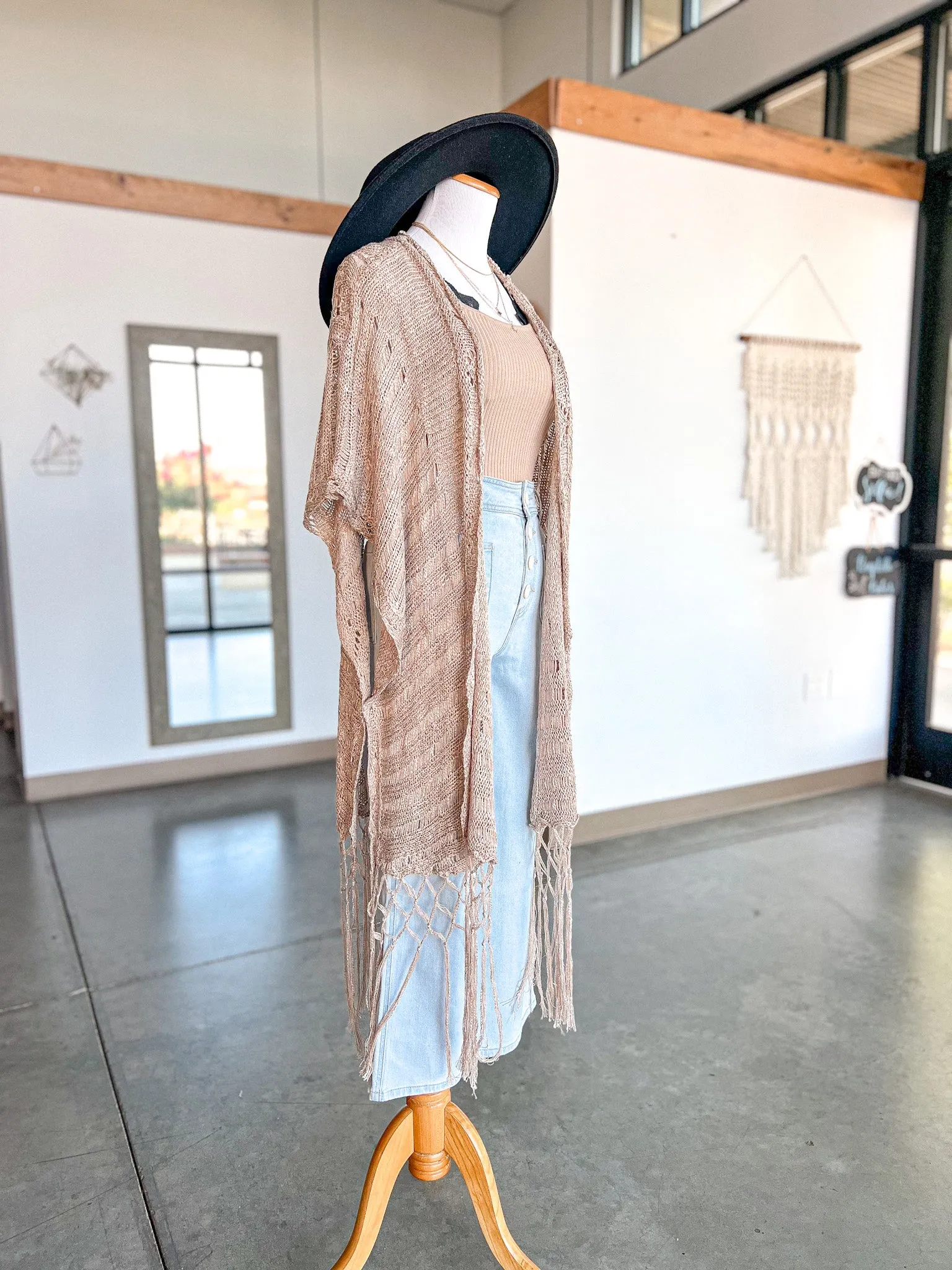 Kimber Knit Kimono