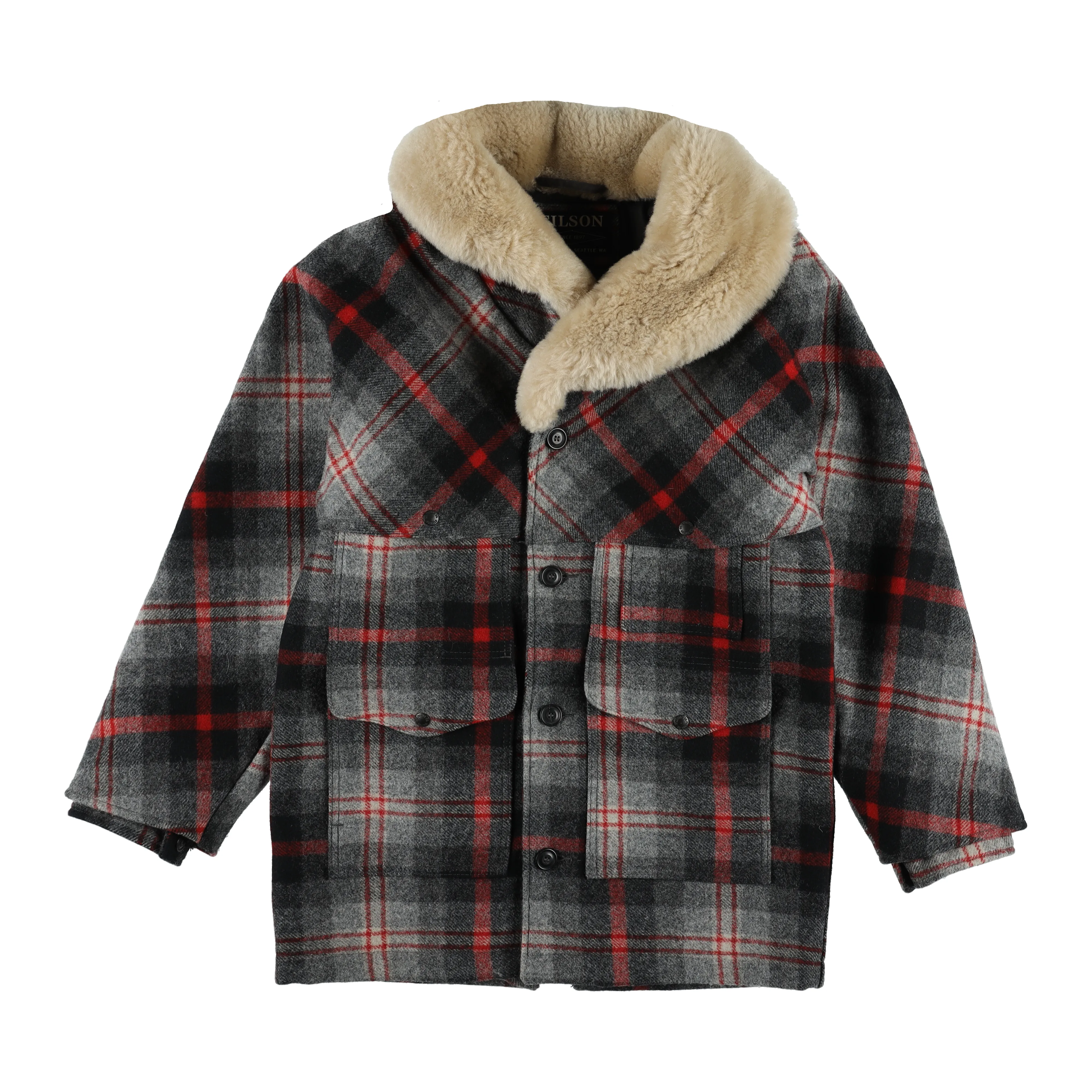 Lined Mackinaw Wool Packer Coat