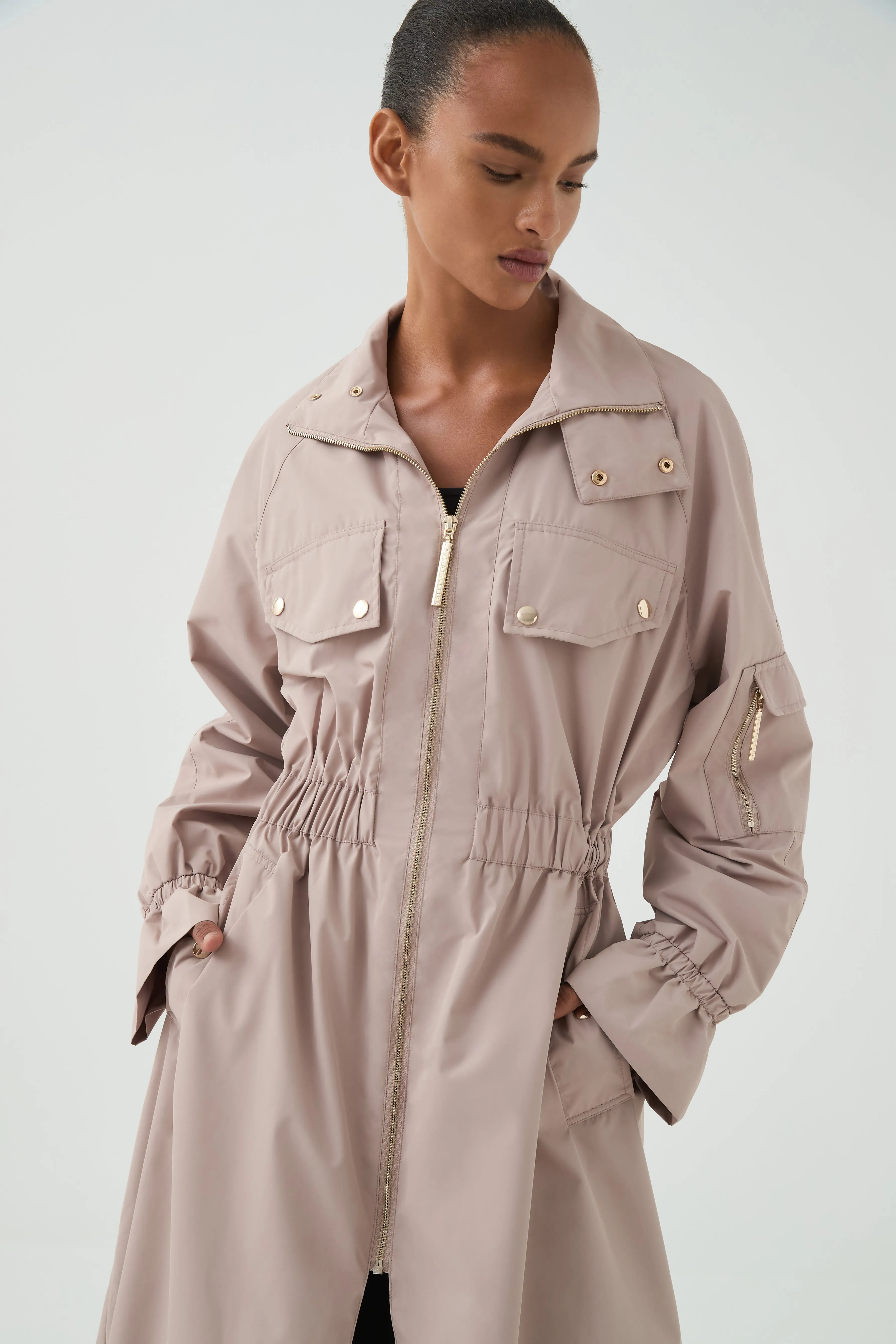 Longline Spray Coat 766