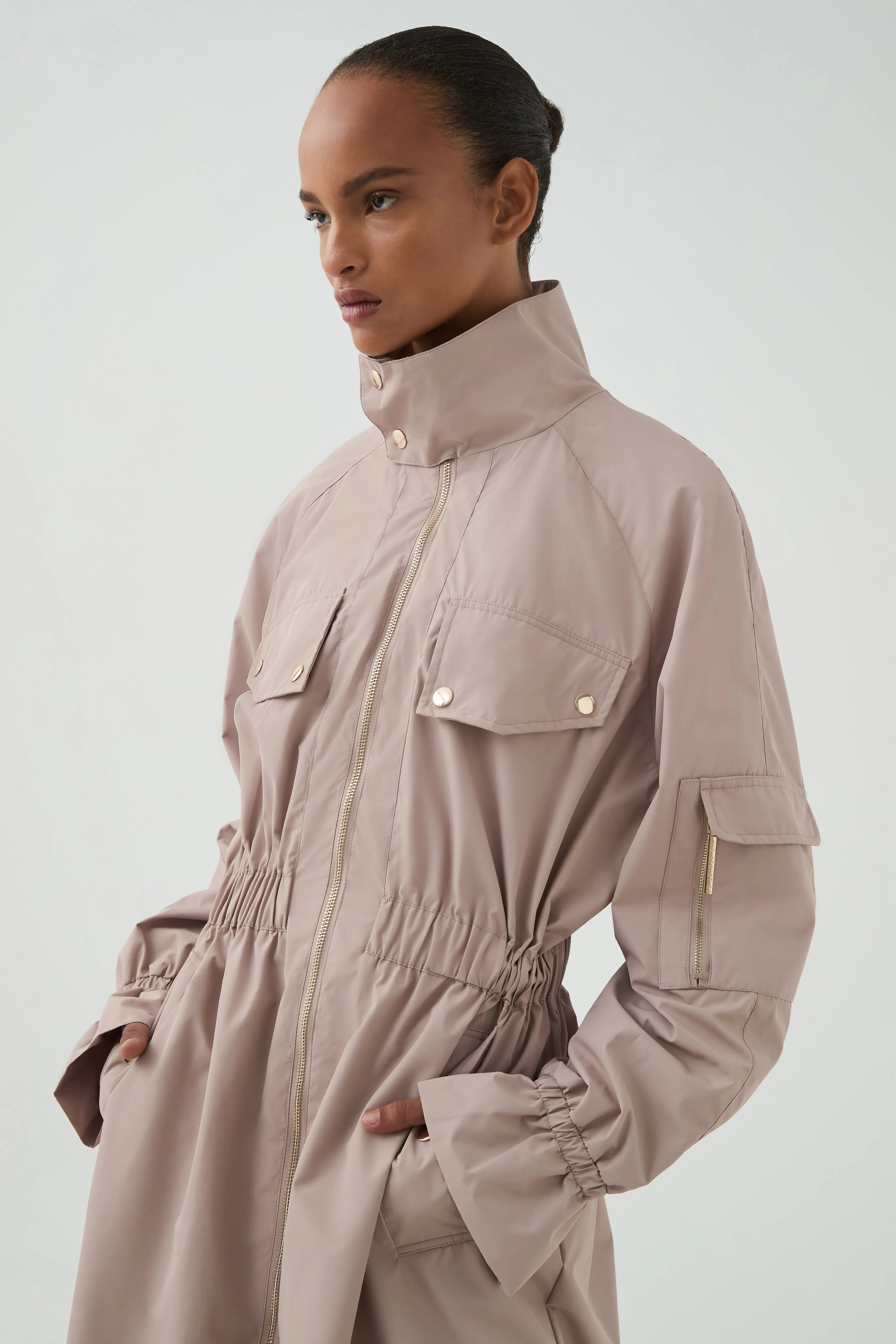 Longline Spray Coat 766
