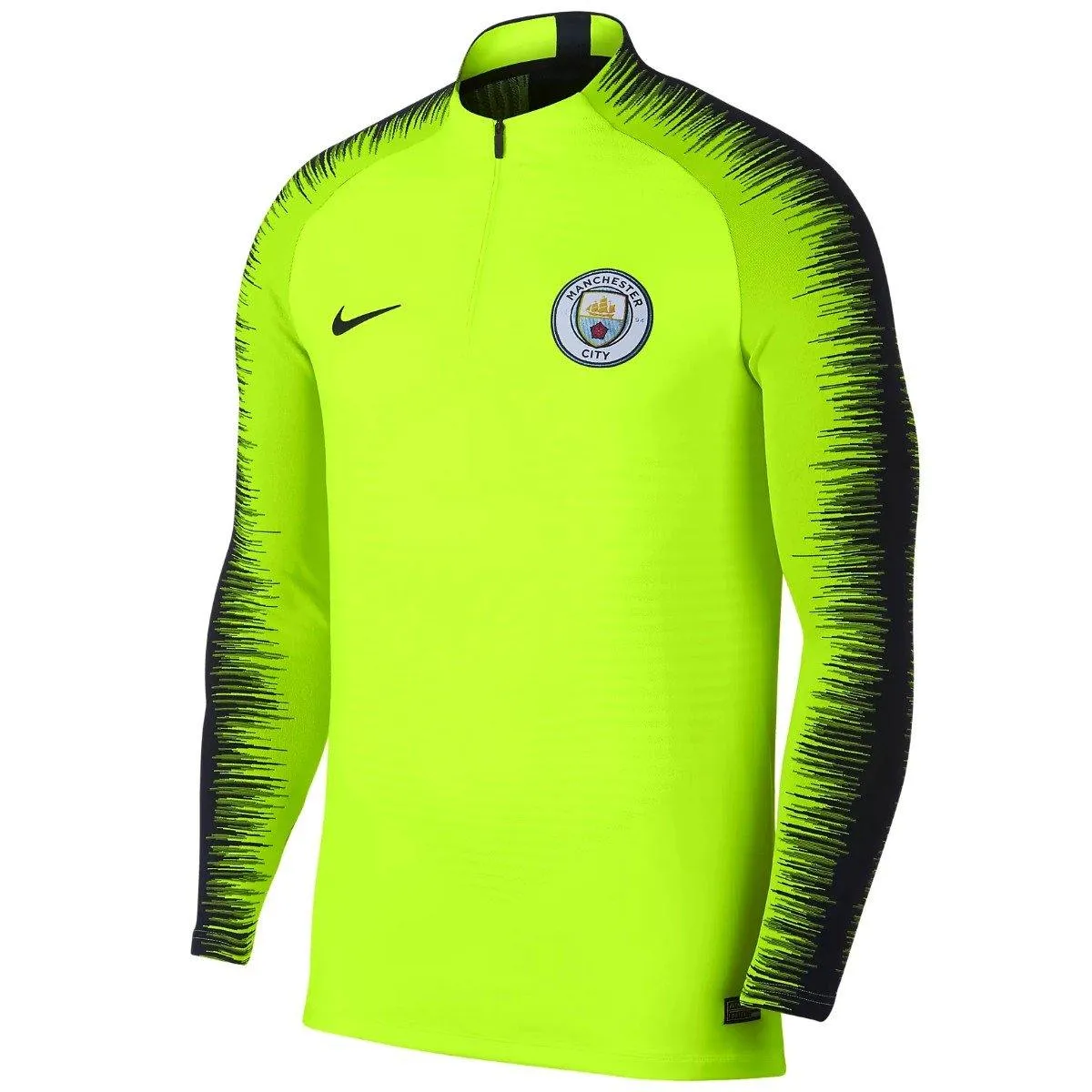 Manchester City FC fluo Vaporknit Technical Soccer Tracksuit 2019 - Nike