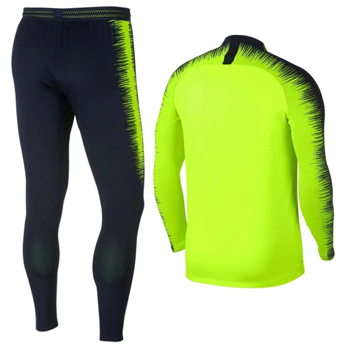 Manchester City FC fluo Vaporknit Technical Soccer Tracksuit 2019 - Nike