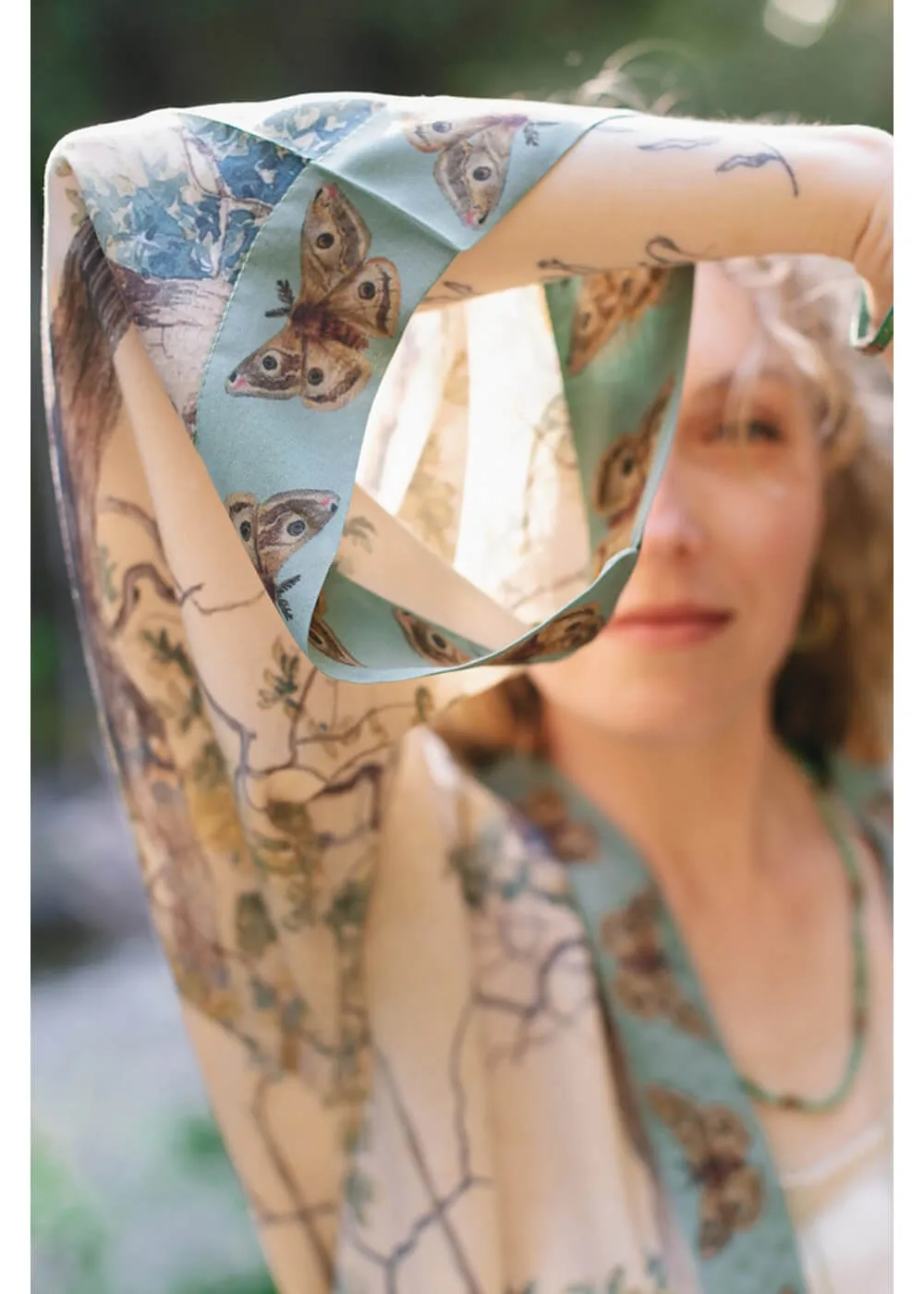 Market Of Stars Earth & Sky Long Kimono