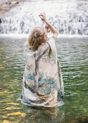 Market Of Stars Earth & Sky Long Kimono