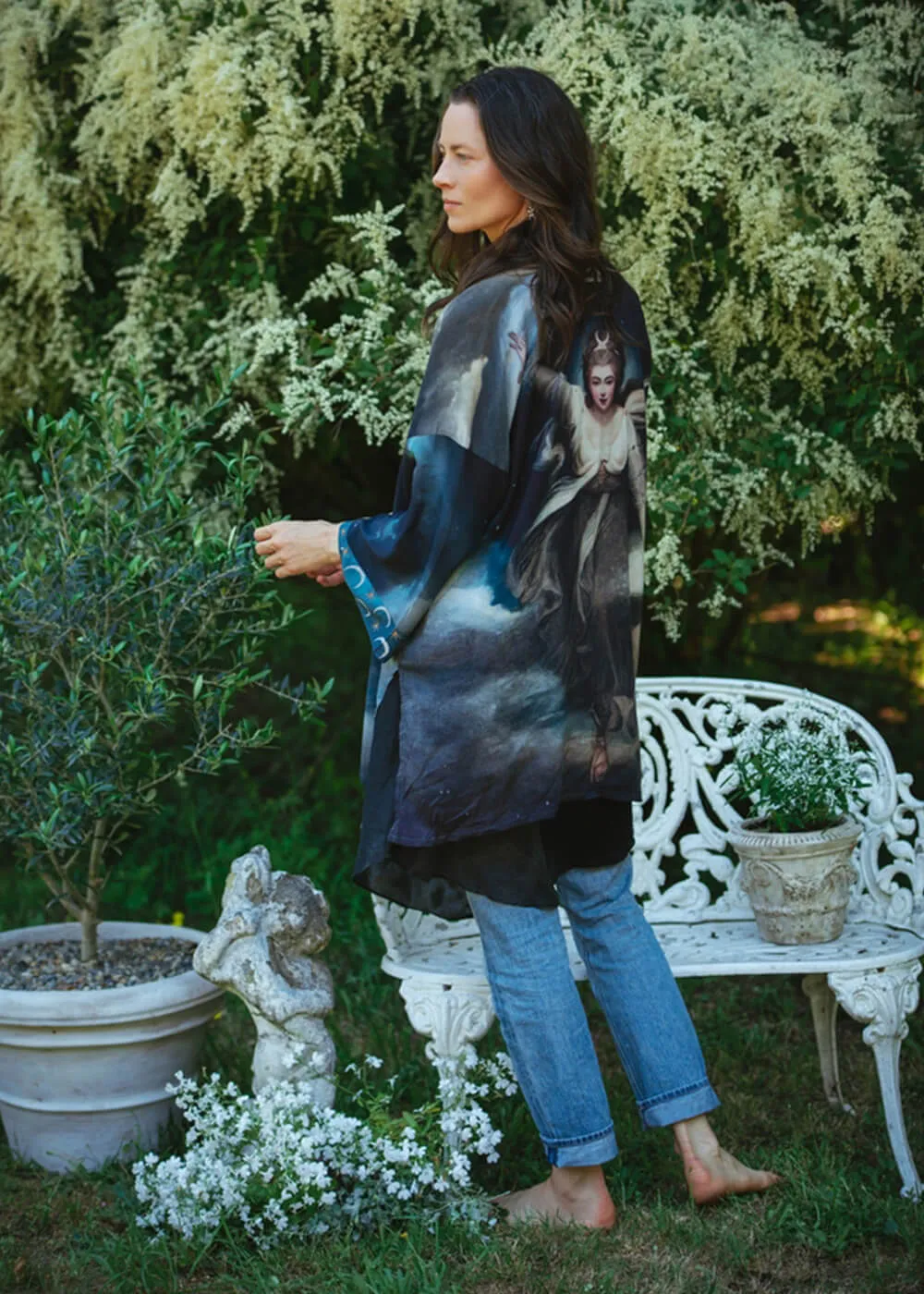 Market Of Stars The Dreamer Midi Kimono in Multi