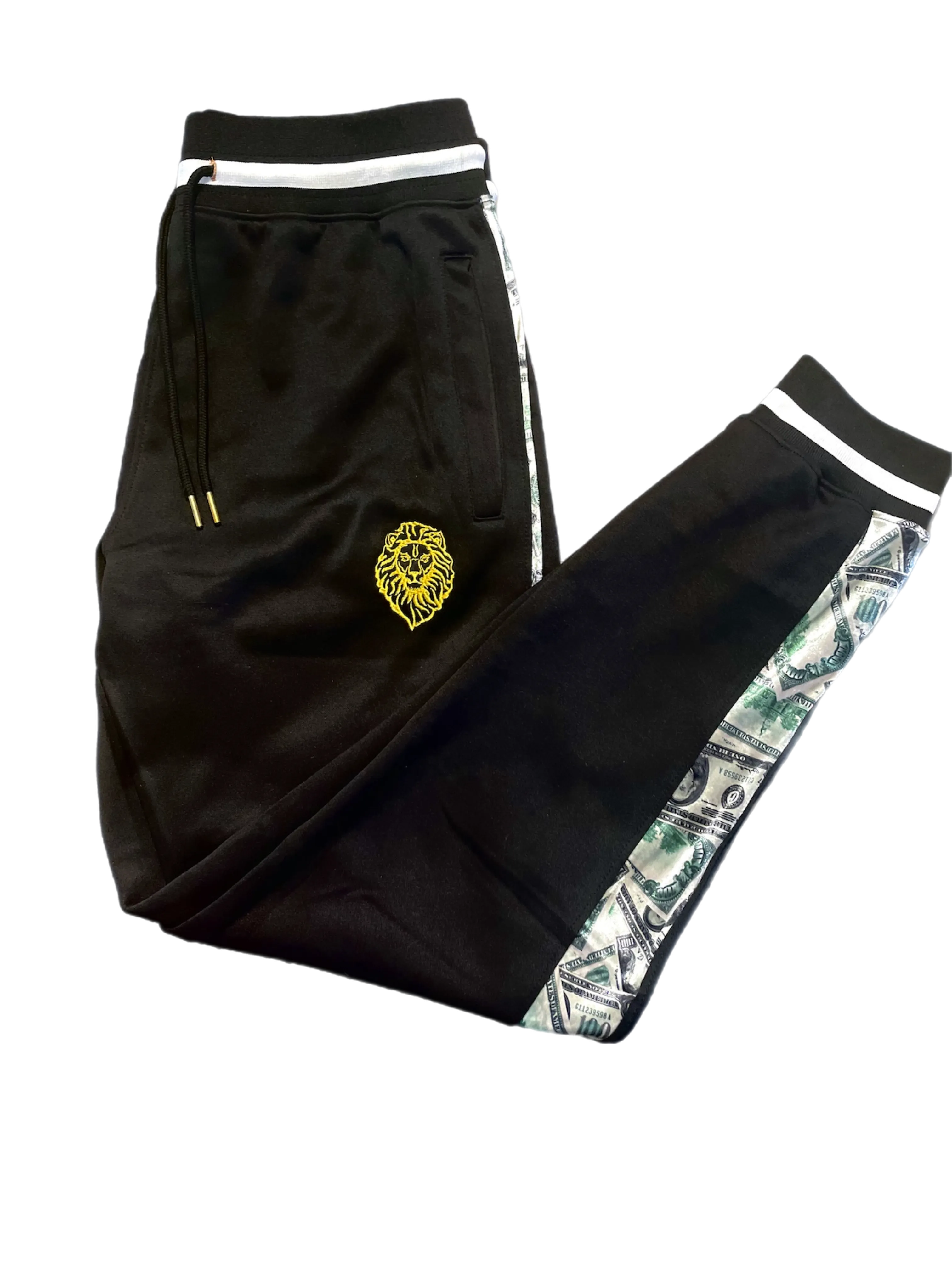 Men's Black Zip Up Jacket & Jogger (each piece sold separately)