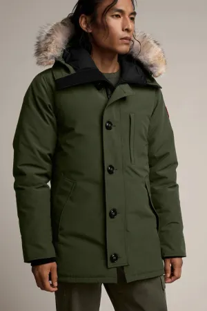 Mens Chateau Parka Fusion Fit Military Green 3426MA