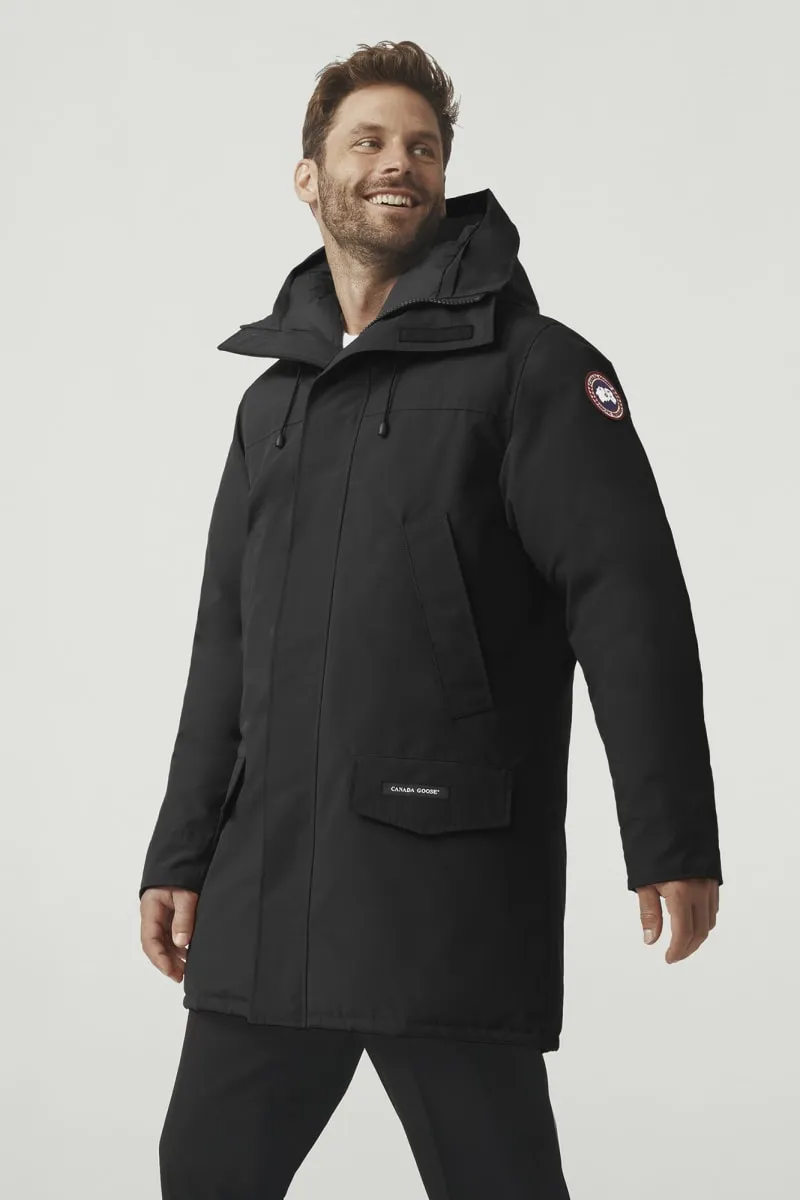 Mens Heritage Langford Parka Black 2062M