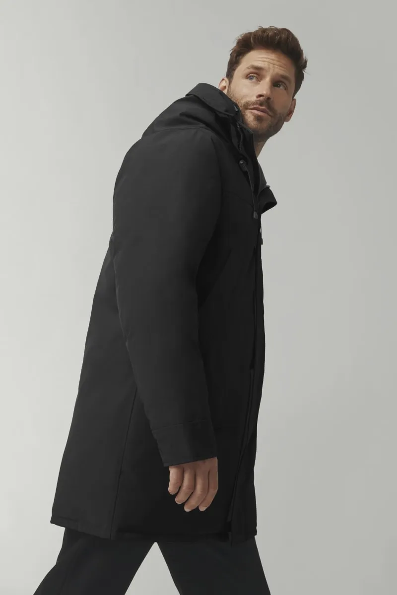 Mens Heritage Langford Parka Black 2062M