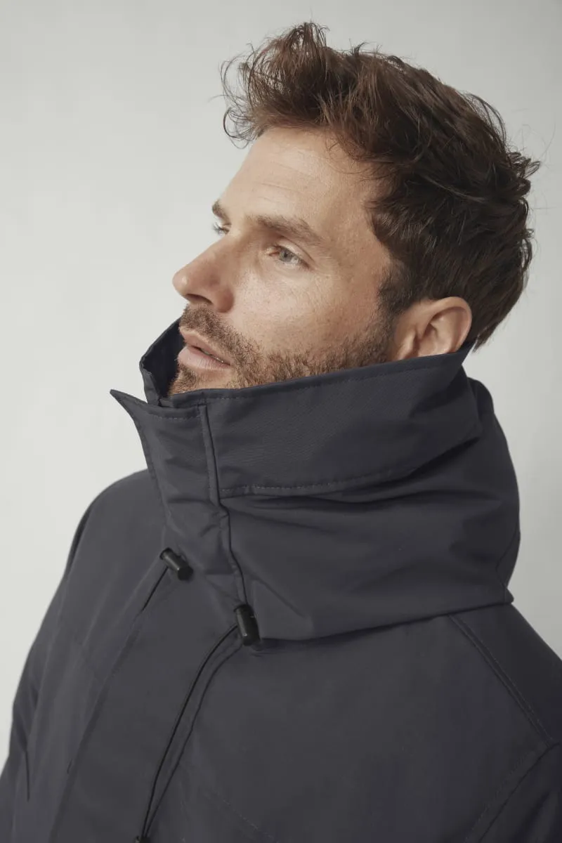 Mens Heritage Langford Parka Navy 2062M