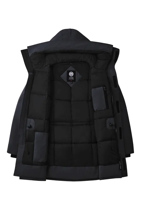 Mens Heritage Langford Parka Navy 2062M