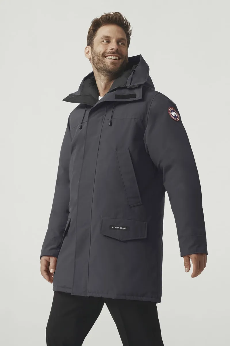 Mens Heritage Langford Parka Navy 2062M
