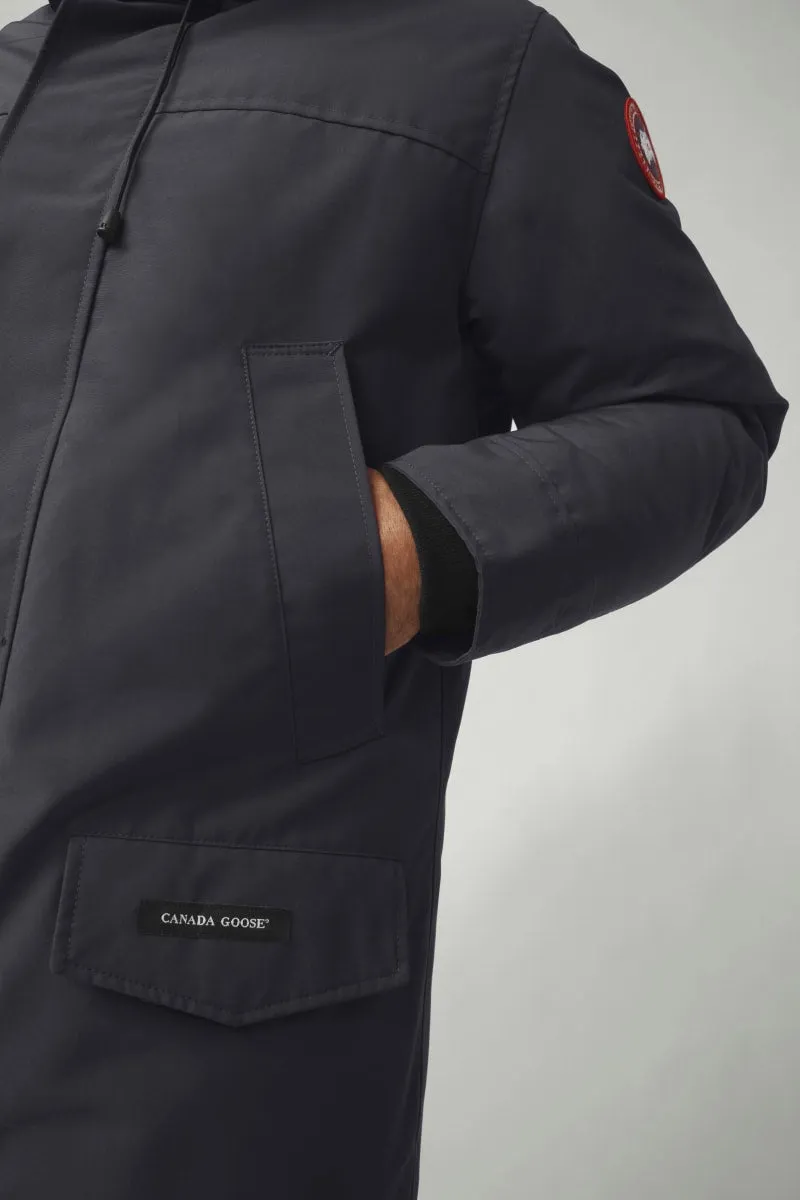 Mens Heritage Langford Parka Navy 2062M