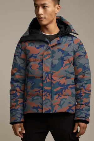 Mens MacMillan Parka Print Camop Rust 3804MP