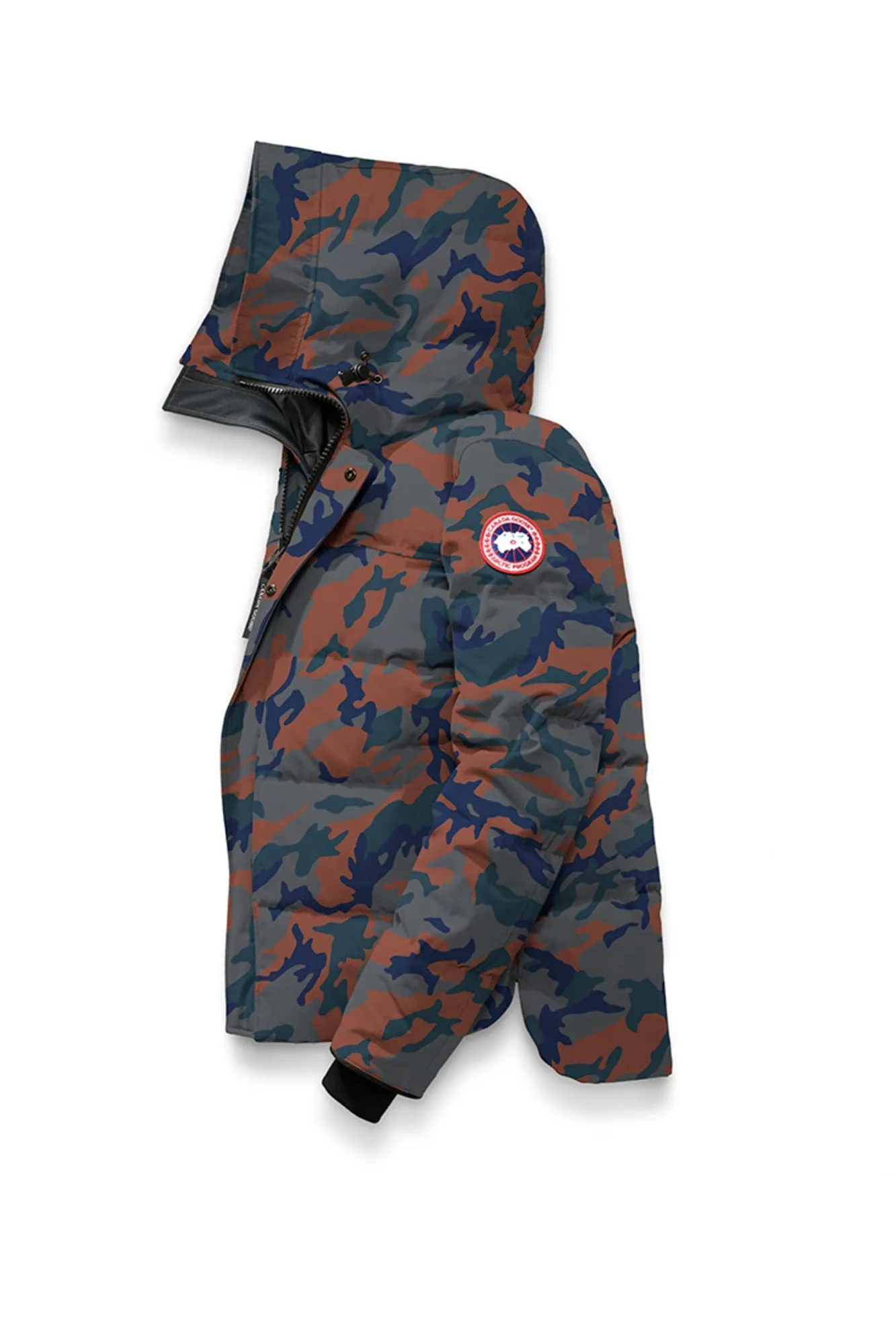 Mens MacMillan Parka Print Camop Rust 3804MP