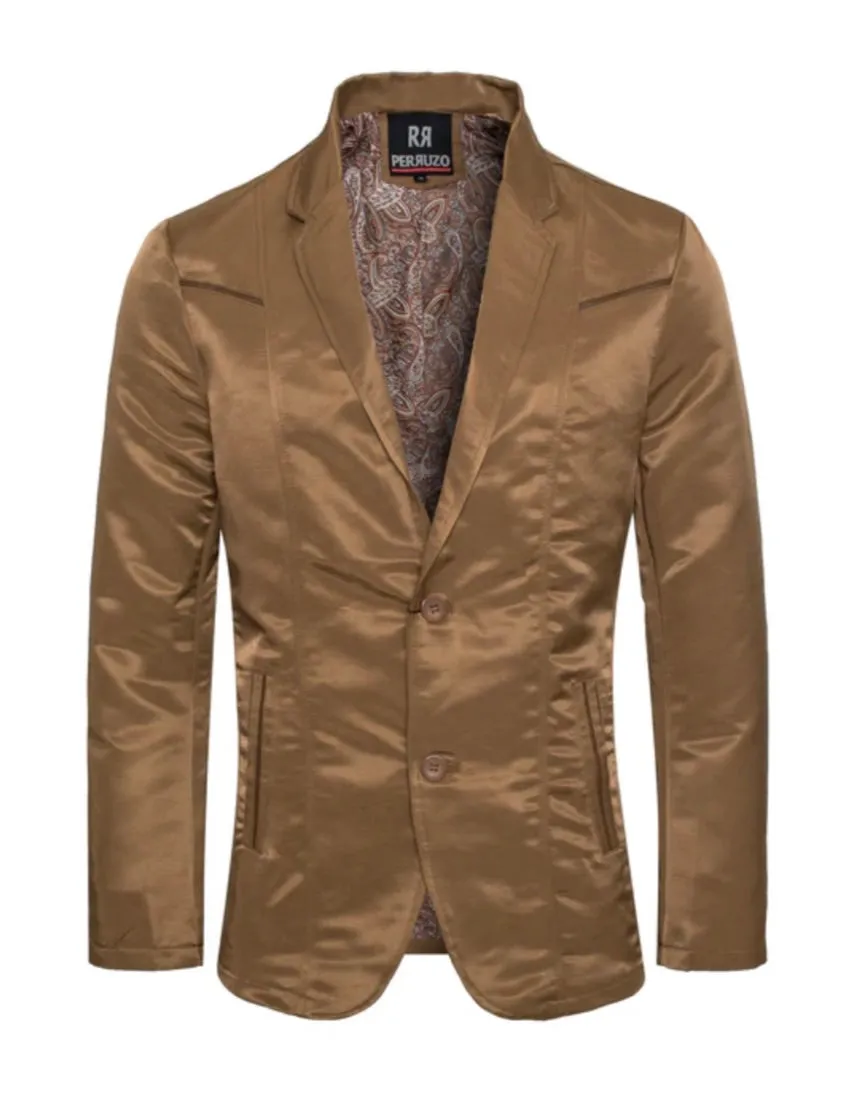Men's Western Camel Blazer