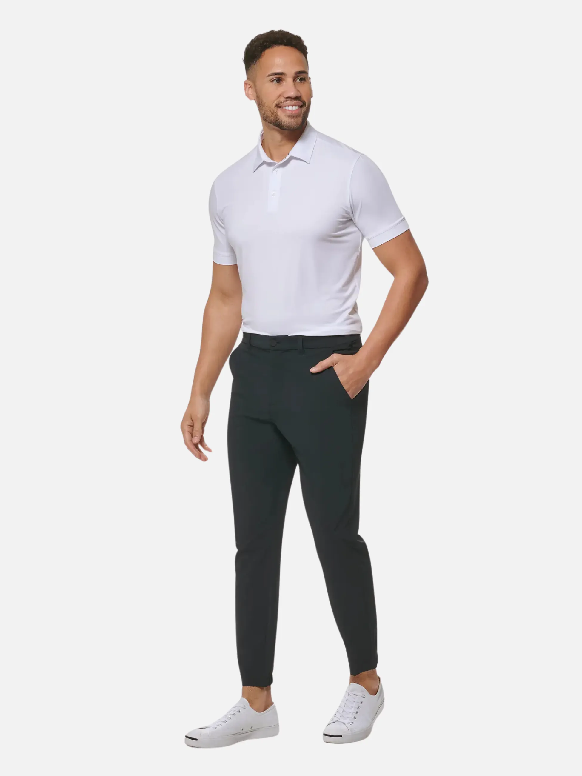 Mizzen Main  Helmsman Jogger Pant - Black Solid