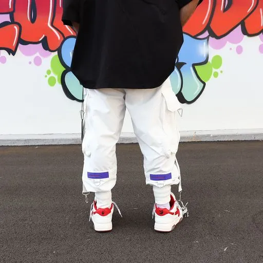 Mod Wave Movement MWM Pants- White