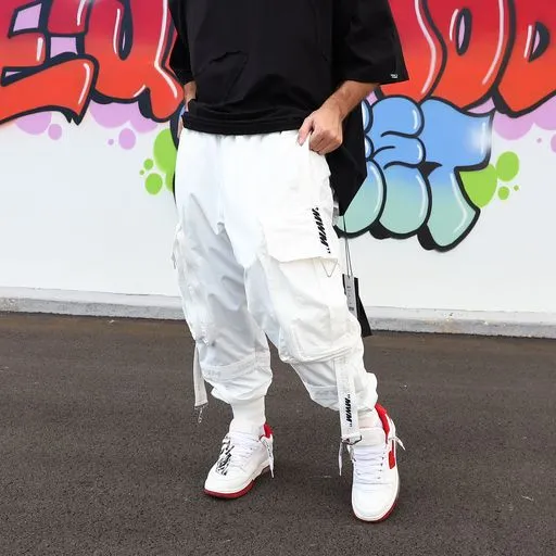 Mod Wave Movement MWM Pants- White