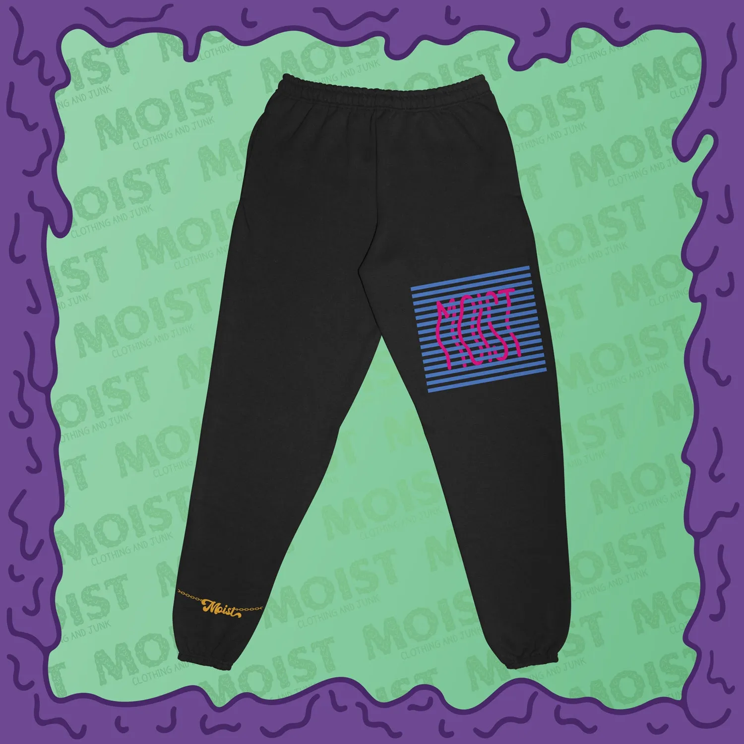 MOIST - Stripe Box - Sweatpants