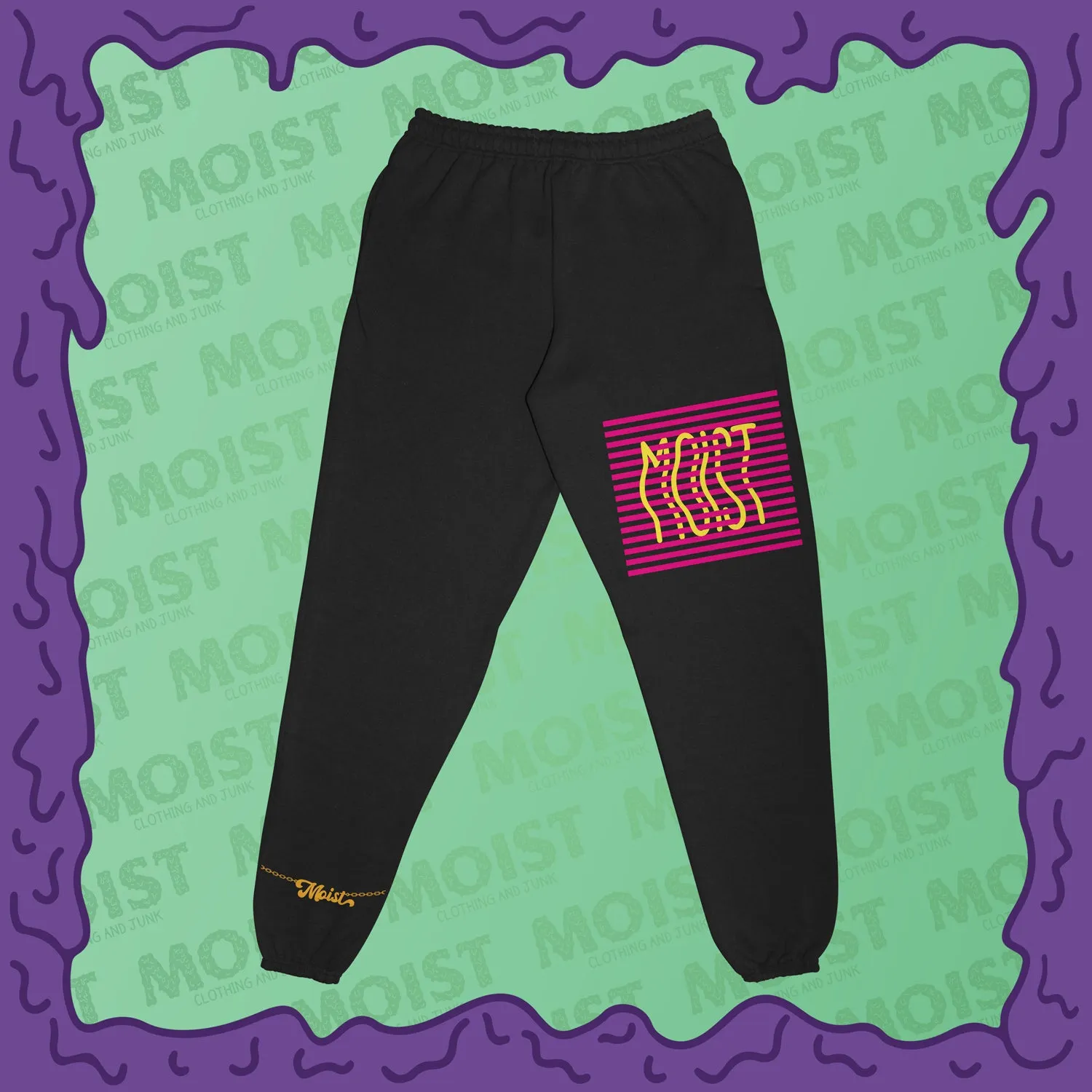 MOIST - Stripe Box - Sweatpants