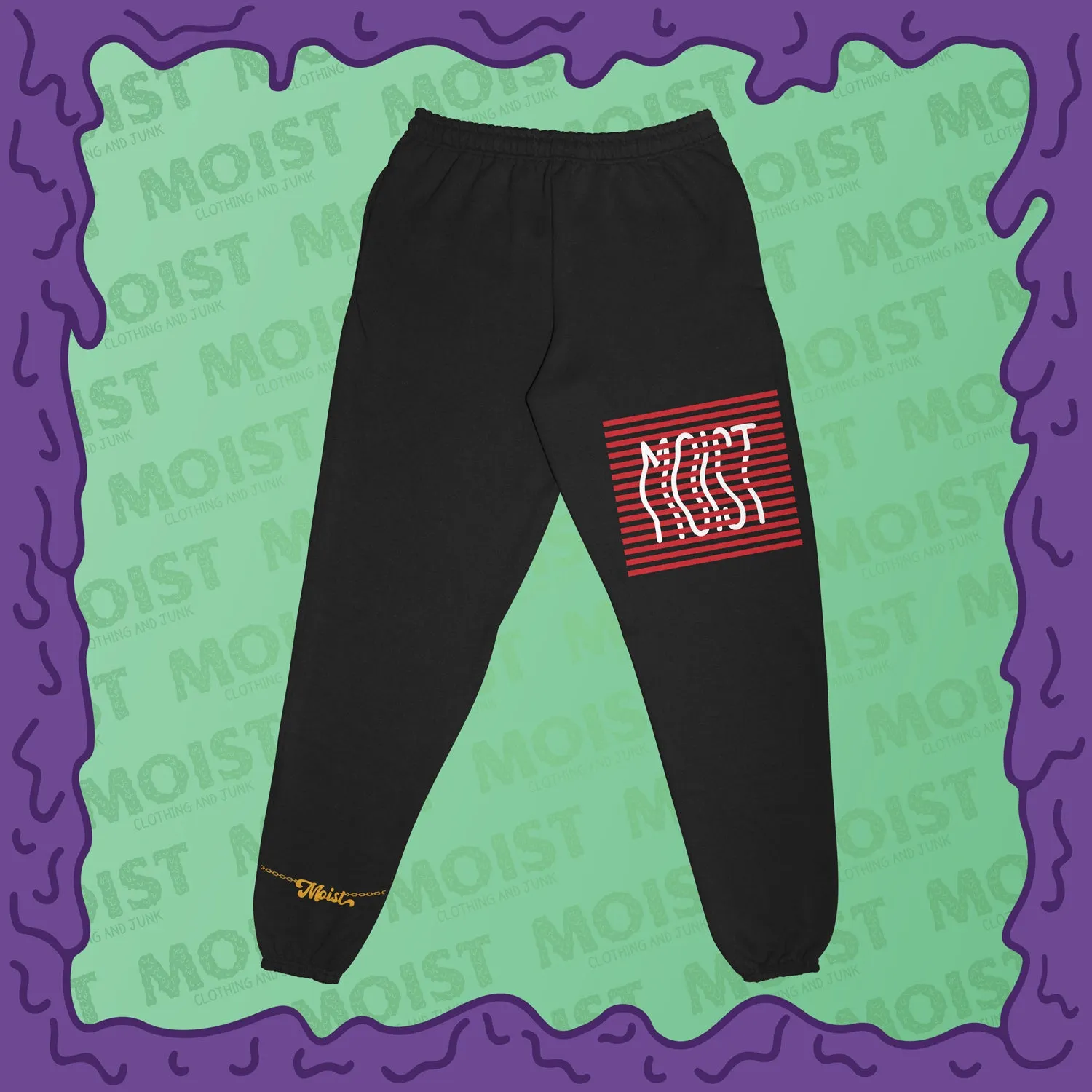 MOIST - Stripe Box - Sweatpants