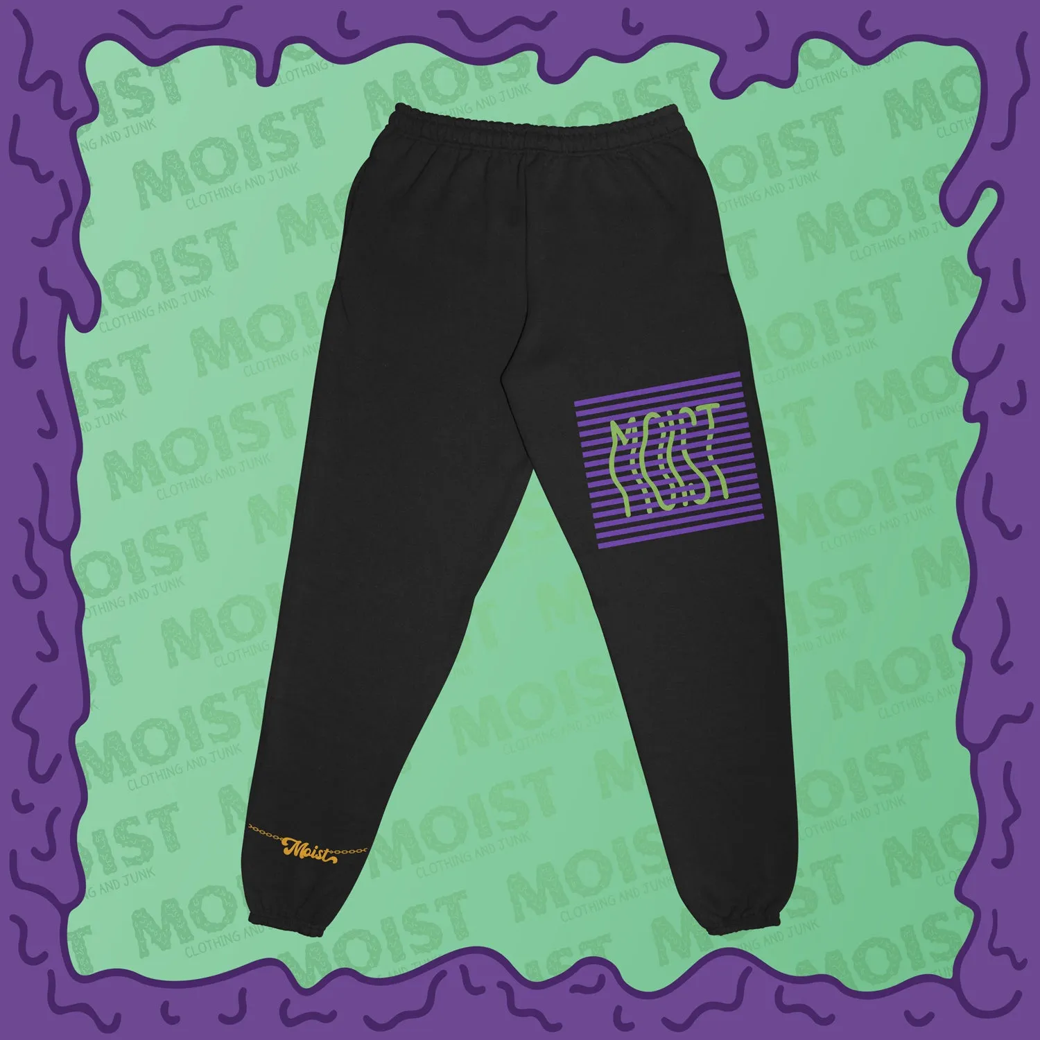 MOIST - Stripe Box - Sweatpants