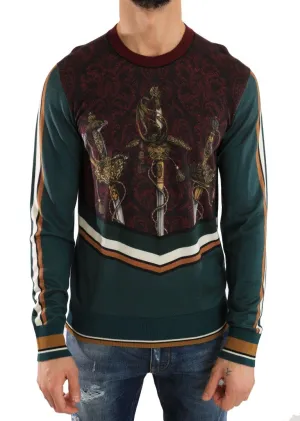 Multicolor Cashmere Silk Wool Sweater